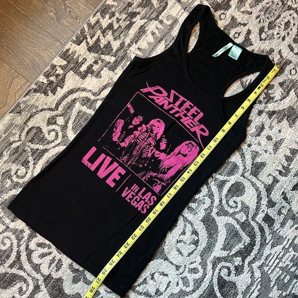 Steel Panther ribbed ladies tank large - Picture 2 of 4